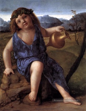  giovanni - Jeune Bacchus Renaissance Giovanni Bellini